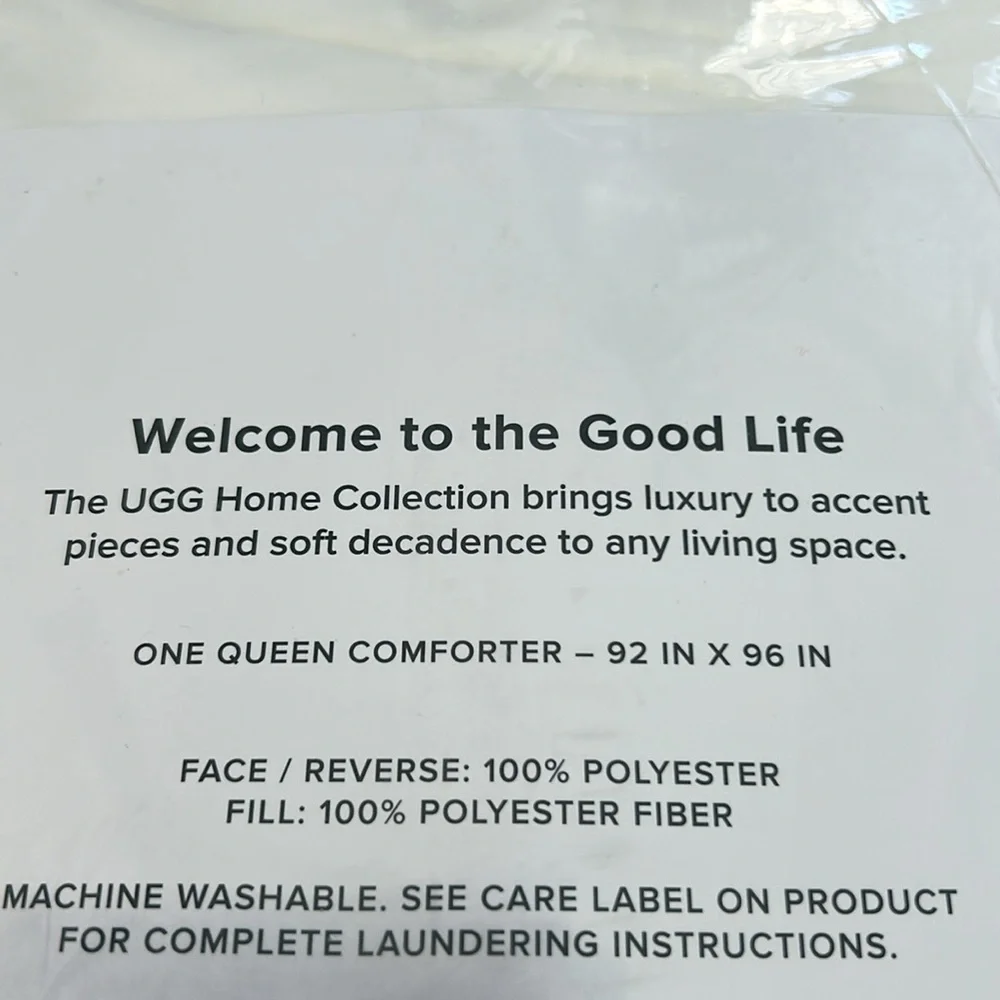 UGG NIP Kira Down Alternative Comforter